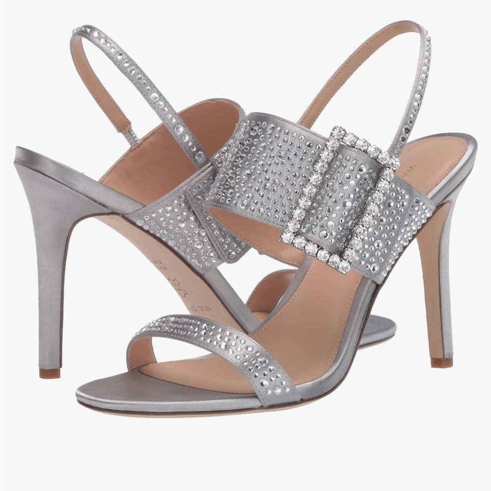 New Via Spiga Macyn Crystal Slingback size 8
